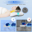 Pain Relief Cervical Pillow for Neck Support, Adjustable Ergonomic Pillow - Grey — 3