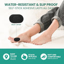 Welnove Bunion Pads to Wear with Shoes - 27 Pcs Moleskin for Feet - Bunion Cushions for Women Men, All-Day Comfort & Protection, Water-Resistant - Black, Multi-Size | Black(27 Count) — 3