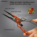 Pristis UTA II Fishing Pliers, Multi-Function Split Ring Hook Remover Gear — 8