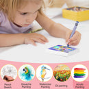 ESRICH Mini Canvases for Painting, Mini Canvas Bulk 100 Pack 2.4x2.4In, 2/5In Profile Small Square Canvases, Blank Canvases are Great for School Projects and Kids Birthday Parties, Home Decor Project. | 2.4x2.4in-100 Packs — 4