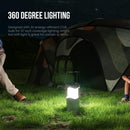 Lichamp LED Camping Lantern, 4 Pack Battery Powered Flashlight for Power Outages, Portable Collapsible Hanging Light Essential for Home, Outdoor, Emergency Lamp Survival Kit Gear for Hurricane, Gray — 3