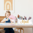 Wooden Mail Organizer Countertop — 6