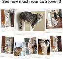 Cat Scratching Post for Indoor Cats, 32Inch Sisal Cat Scratcher, Beige — 8