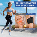 1 Pair Metatarsal Pads for Women & Men, Gel Ball of Foot Cushions for Morton's Neuroma & Metatarsalgia Pain Relief – Non-Slip Foot Pads for Walking, Running, Standing (Black, L) 4