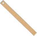 Pacific Arc Stainless Steel Ruler with Inch and Pica Measurements, 12 Inches Cork Backed — 2