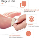 Nuanchu 60 Pcs Bunion Cushions Self-Adhesive Bunion Pads, Khaki, M — 5