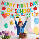 Shzbtdo Pre-Strung First Day of School Banner, Back to School Decorations — 2