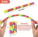 36pcs Rainbow Fidgets Snake Cube Twist Puzzles Party Favors — 2