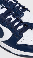 Nike Mens Dunk Low Retro - White Midnight Navy White — 4