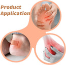 36 Pieces U Shaped Felt Callus Pads Horseshoe Pad Metatarsal for Foot Pain Relief Protect Calluses from Rubbing On Shoes Foot Pads for Calluses and Bottom of Foot Men Women 4