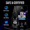 Craft Resin UV Bonding Kit with Light. Fast-Cure Glue for Quick Repairs 30g — 6