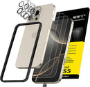 NEW'C for iPhone 16 Pro Screen Protector + Camera Lens Protector + Tool — 1
