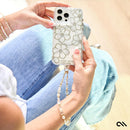 Case-Mate Phone Charm Wrist Strap w/Pearls & Crystals - Crystal Pearl Gold photo 4