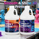 Resin Epoxy 1 Gallon,3×UV Resistant,Self Levefing, Best for DIY, Art, River Table, Wood, Flower, Molds… — 8