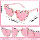 Atoden Birthday Girl Sash Glitter Headband Tiara Crown Sunglasses Pink Happy Birthday Decorations Party Favors Accessories for Adult Women Princess Outfits Gifts — 7