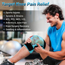 Comfytemp Large Knee Ice Pack Wrap Reusable Gel Full Coverage Knee Cold Pad - Blue51 — 7