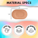 Bunion Pads (24 Pack) - Adhesive Moleskin Blister Prevention Pads - Mole Skin Tape Stickers for Bunions Feet Heel Shoes Padding - Water Resistant All-Day Bunion Relief from Painful Rubbing — 7