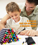 ATOPSTAR 120 Colors Alcohol Markers Artist Drawing, Dual Tip Adult Coloring — 2