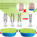 Ailaka Kids Shock Absorbing Insoles, Arch Support Sports Inserts - Green — 7