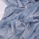 Cheesecloth Table Runner Fall Boho Wedding Birthday Party Home Decor | Dusty Blue | 10ft X 1pc — 2