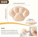 4 PRS 4D Cushioned Heel Grips - Pads for Big Shoes (Multi) — 2
