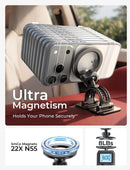 LISEN for MagSafe Car Phone Mount for iPhone 18 Pro Max, Magnet Magnetic Phone Holders for Your Car 2-in-1 Vent Dashboard Magnet Cell Phones Holder Mounts fit iPhone 18 Pro Max 17 16 15 14 13 12 photo 3
