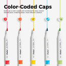 Ohuhu Alcohol Markers 80 Colors Brush& Fine for Beginners Adults Coloring — 3