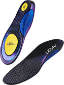 Carbon Fiber Insoles with Arch Support, Plantar Fasciitis Insoles, Breathable Slip-Resistant Top, Orthotic Pain Relief Inserts for Walking and Standing (US Men 5.5-6.5, Women 7.5-8.5) — 1