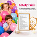 Bezente Assorted Latex Rainbow Balloons 100 Pack 12 inch | 01-assorted-g01 | 12inch (Normal) — 4