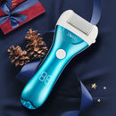 Electric Foot Callus Remover, Rechargeable Electronic Foot File Pedicure Kits, Electric Callus Remover for Feet, Foot Scrubber Dead Skin Remover, Professional Foot Care for Dead Skin Ideal Gift - Chromed Blue — 7