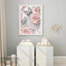 5D Diamond Painting Kits for Adults, Butterfly Rose Flower Diamond Art Kits | KM53-1 — 4