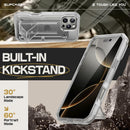 SUPCASE for iPhone 16 Pro Case with Screen Protector & Kickstand, Clear — 4