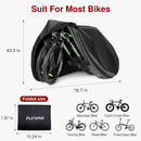 Puroma Bike Cover Waterproof Outdoor Bicycle Windproof Cover for 1-3 Bikes — 6