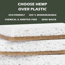 Isshah Plant-Based Kitchen Sponges - FSC Certified and PETA Approved, Natural, Eco-Friendly, Biodegradable Sisal… — 3