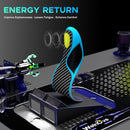 Welnove Carbon Fiber Sports Insoles with Arch Support | Jump Higer & Run Faster Stabilize Better Athletic Insoles for Running, Basketball | Shock Absorption & Energy Return,NOT for Cleats-XL - Blue — 3