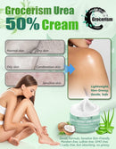 Grocerism 50% Coconut Urea Foot Cream for Feet Maximum Strength, 5.29 oz — 3