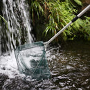 RESTCLOUD Fishing Landing Net with Telescoping Pole Handle, Fishing net Freshwater for Kids Men Women, Extend to 40-63 Inches | A: Aluminum Handle, 50" Full — 7