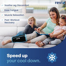 REVIX Shin Ice Pack Reusable Leg Ice Pack Wrap, Shin & Calf Ice Pack Wrap — 6