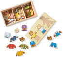 Melissa & Doug Bear Family Dress-Up 45-Piece Wooden Puzzle Set — 4