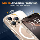 SPIDERCASE for iPhone 16 Pro Case,with Stand,Clear — 6