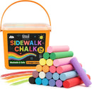 24 PCS Sidewalk Chalk for Kids - 13 Colors Chalk Bucket -Non-Toxic Washable | 24 Count (Pack of 1) — 1