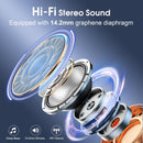 Wireless Earbuds 75H Bluetooth 5.4 Sport Headphones with Earhooks, Black photo 3