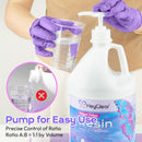 HeyClear 2 Gallon Epoxy Resin Kit with Pumps Crystal Clear, Hard for Crafts — 4