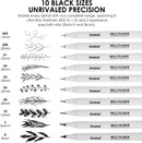 Grabie Micro Fineliner Pens, Set of 20 Multicolor Waterproof Drawing Pens | 20-Multicolor — 4