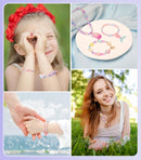 900Pcs Mermaid Bracelet Making Kit for Girls, Charm Beads Jewelry Making — 4