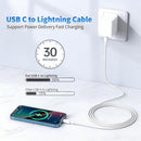 iPhone Charger 3Pack 10 FT USB C to Lightning Cable [Apple MFi Certified] photo 3