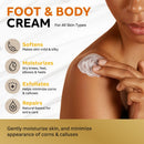Adellina Urea Cream 40 Percent for Feet Maximum Strength, Urea Foot Cream for Dry Cracked Heels Feet Knees Elbows, 40% Urea Foot Repair Lotion 5.3 OZ — 4