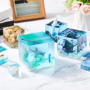 12Pcs Transparent Epoxy Resin Molds Silicone Set, Clear Silicone Molds for Epoxy Resin Include Seamless Sphere Resin… — 5