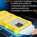 TZGZT 3 Pack Screen Protector for iPhone 16, Tempered Glass, Case Friendly — 4