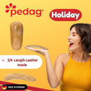 Pedag Holiday Thin Orthotic Insoles Arch Support Inserts Tan 10 Wo/7M